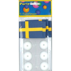 6-p partyflaggor
