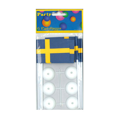 6-p partyflaggor