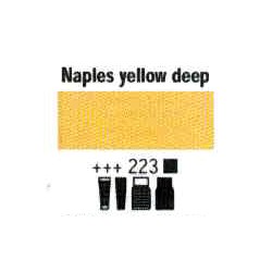 Acrylfärg Naples yellow deep nr 223