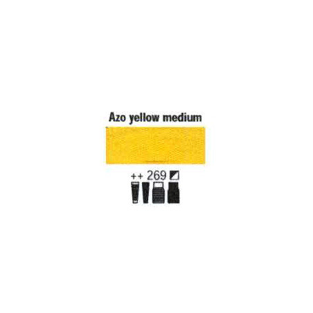Acrylfärg Azo yellow medium nr 269