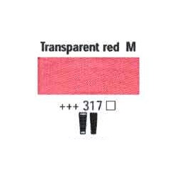 Acrylfärg Transparent red M nr 317