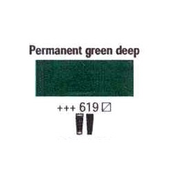 Acrylfärg Permanent green deep nr 619