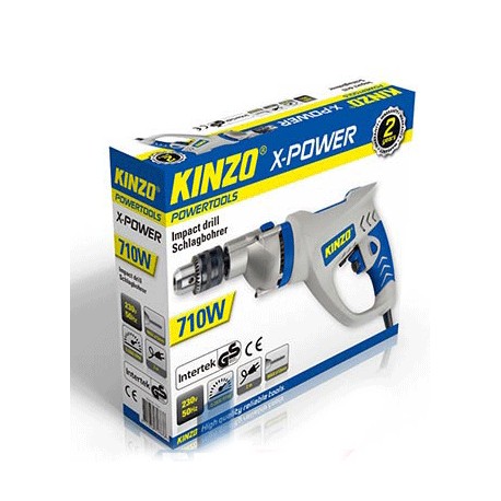 KINZO 71787 IMPACT DRILL 230V 710W X-POWER