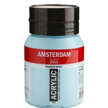 Amsterdam acrylfärg 500ml sky blue light 551