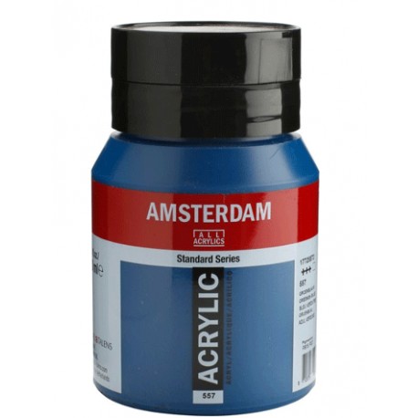 Amsterdam acrylfärg 500ml Greenish blue 557