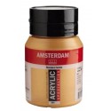 Amsterdam acrylfärg 500ml deep gold 803
