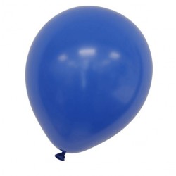 100pk blå ballonger passar även för helium Ø30cm 95cm