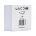 MEMO CUBE blockkub vit limmad 400blad 1pk