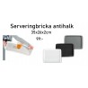 Serveringsbricka antihalk grå 35x26x2cm