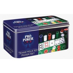 Tactic Pro Poker - Texas Hold'em pokerset - kortspel