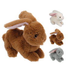 Kanin i plysch 13x14x23 cm